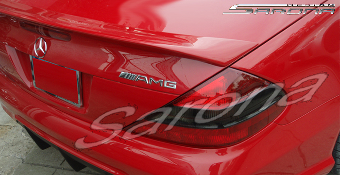 Custom Mercedes SL Trunk Wing  Convertible (2003 - 2012) - $575.00 (Manufacturer Sarona, Part #MB-057-TW)